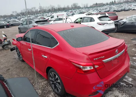 2017 Nissan Sentra Sr from USA, damaged, VIN 3N1AB7AP9HY337578